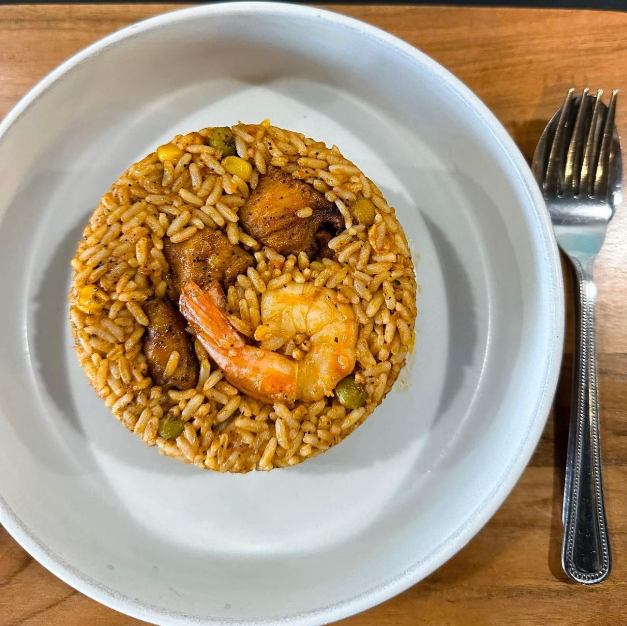 Jollof Rice.